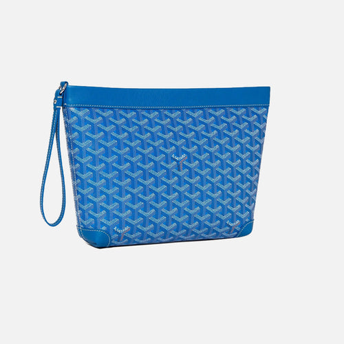 Goyard Conti Sky Blue Pouch