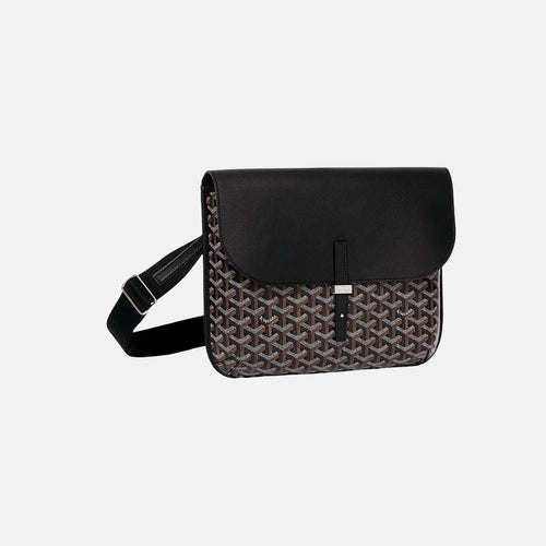 Goyard Coursier Messenger Bag Black