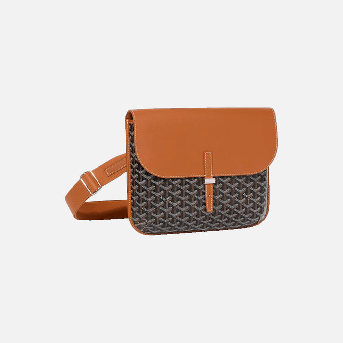 Goyard Coursier Messenger Bag Black & Tan