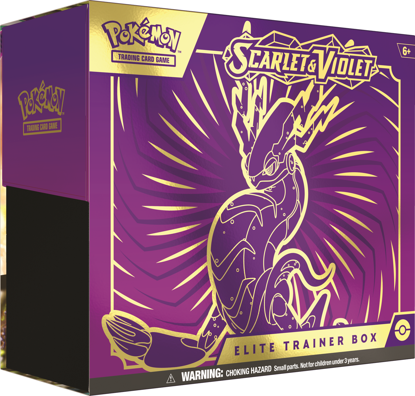 Pokémon JCC: Escarlata y Púrpura — Caja de Entrenador Élite de Miraidon