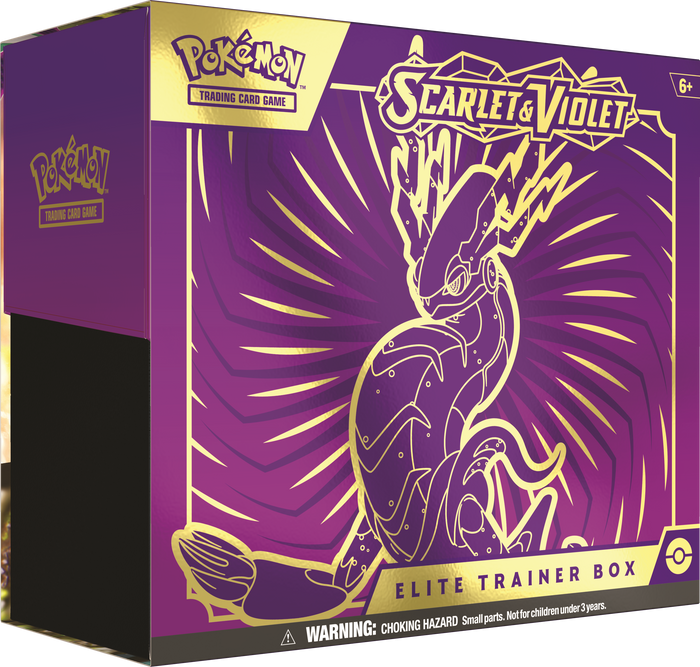 Pokémon JCC: Escarlata y Púrpura — Caja de Entrenador Élite de Miraidon