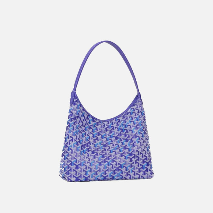 Goyard Bohème Hobo Bag Limited Edition Blueberry Purple