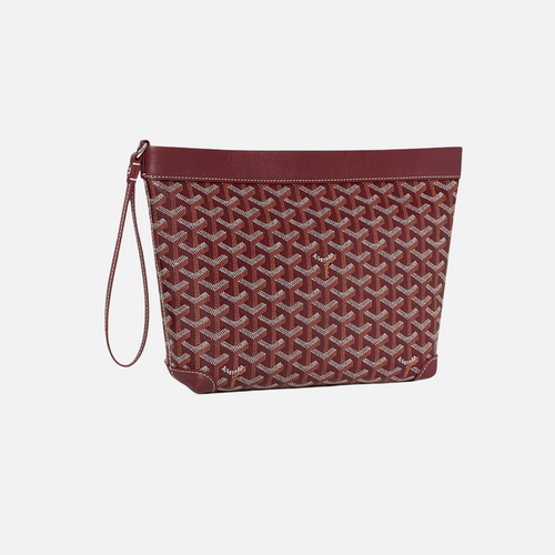 Goyard Conti Burgundy Pouch