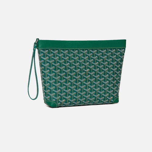 Goyard Conti Green Pouch