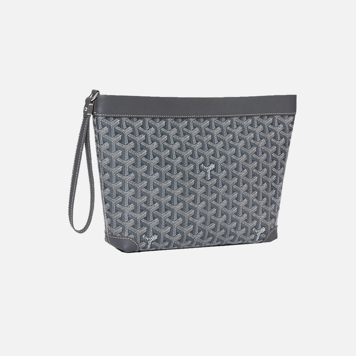 Goyard Conti Grey Pouch