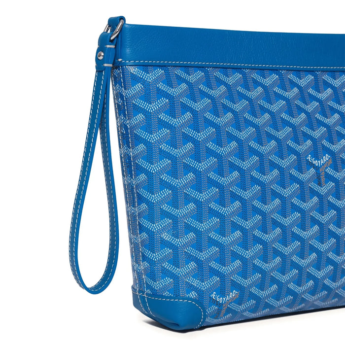 Goyard Conti Sky Blue Pouch