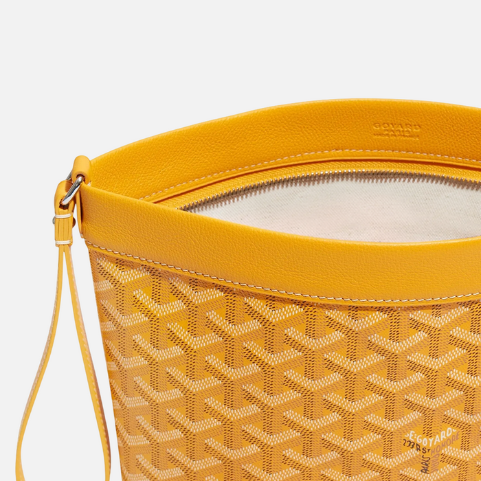 Goyard Conti Yellow Pouch