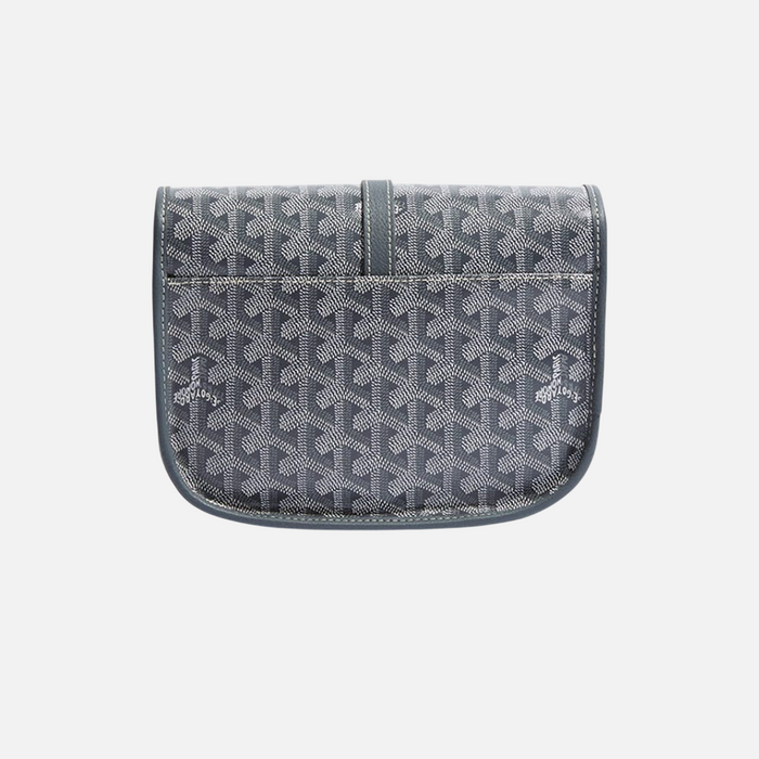 Goyard Goyardine Belvedere II Grey PM Messenger Bag