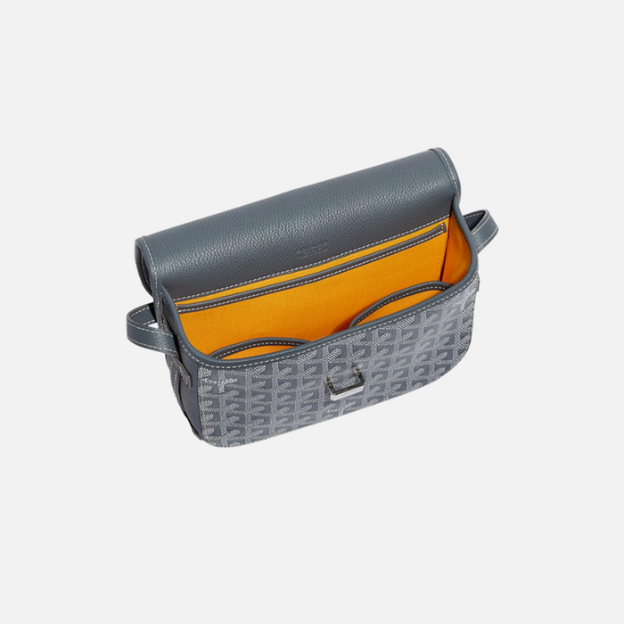 Goyard Goyardine Belvedere II Grey PM Messenger Bag