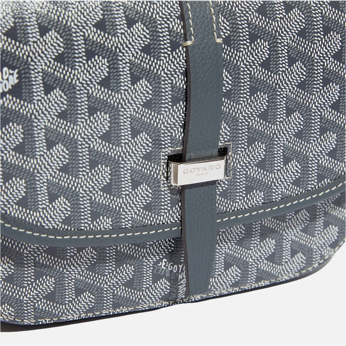 Goyard Goyardine Belvedere II Grey PM Messenger Bag