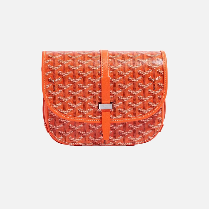 Goyard Goyardine Belvedere II Orange PM Messenger Bag
