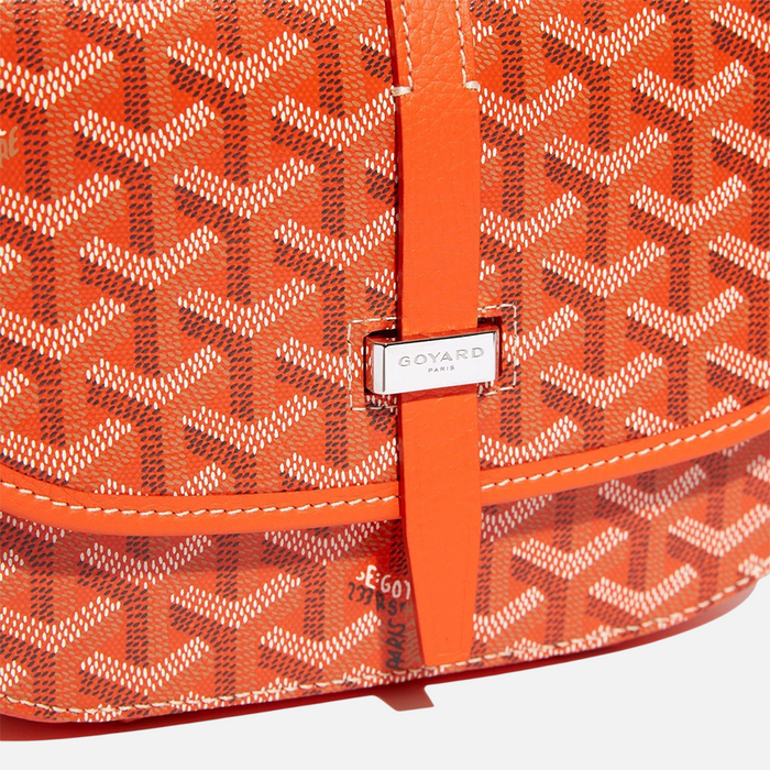 Goyard Goyardine Belvedere II Orange PM Messenger Bag