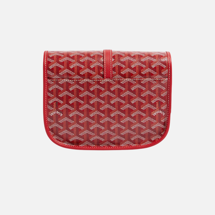 Goyard Goyardine Belvedere II Red PM Messenger Bag
