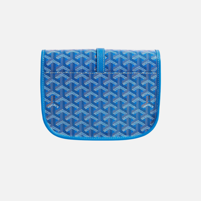 Goyard Goyardine Belvedere II Sky Blue PM Messenger Bag