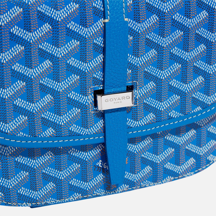 Goyard Goyardine Belvedere II Sky Blue PM Messenger Bag