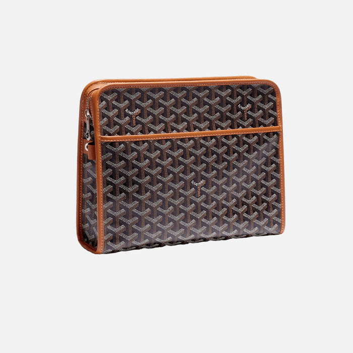 Goyard Jouvence GM Toiletry Bag Black & Tan