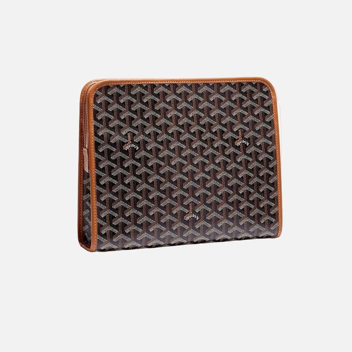 Goyard Jouvence GM Toiletry Bag Black & Tan