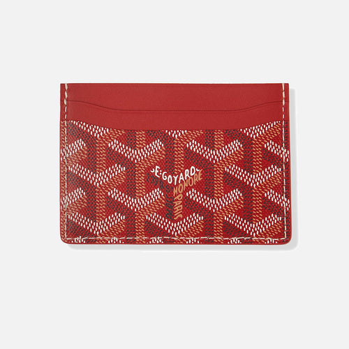 Goyard Saint Sulpice Red Card Holder