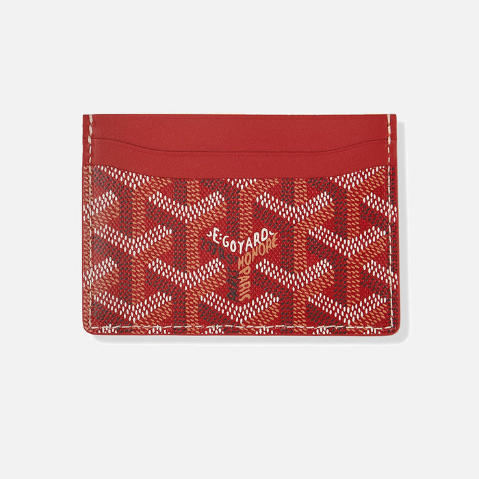 Goyard Saint Sulpice Red Card Holder