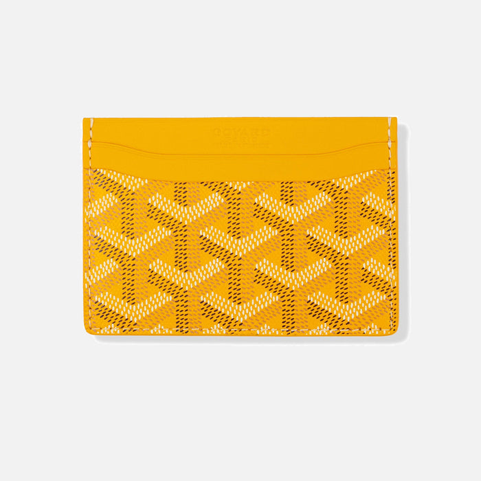 Goyard Saint Sulpice Yellow Card Holder