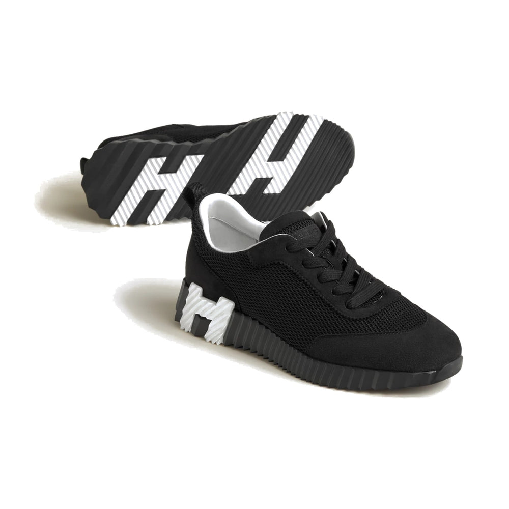 Hermès Bouncing Sneaker 'Noir' (W) pair with sole view