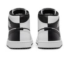 Jordan 1 Mid 'Split Black White' (W)