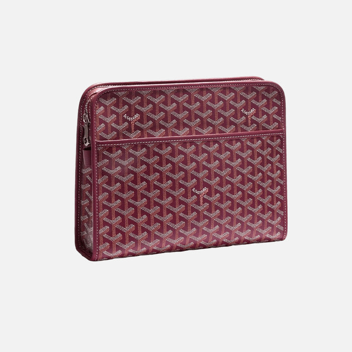 Goyard Jouvence GM Toiletry Bag Burgundy