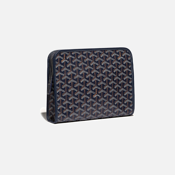 Goyard Jouvence MM Washbag Navy Blue