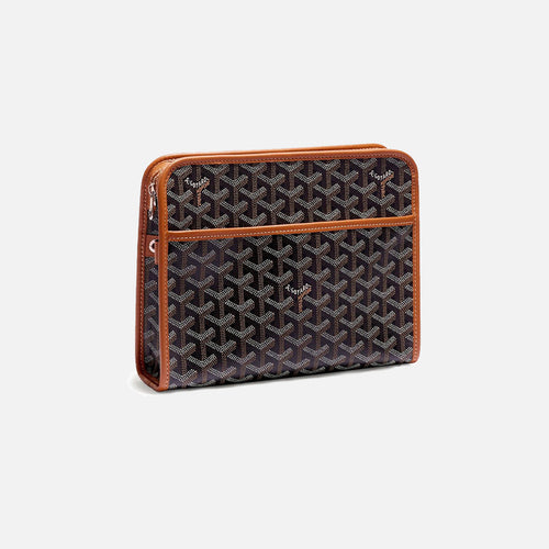 Goyard Jouvence MM Black/Tan Washbag
