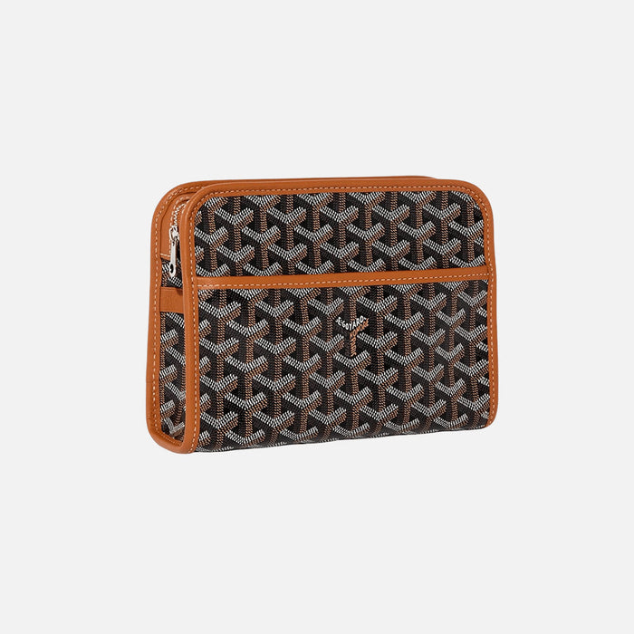 Goyard Jouvence PM Toiletry Bag Black Tan