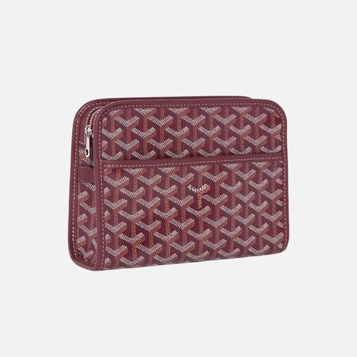 Goyard Jouvence PM Toiletry Bag Burgundy