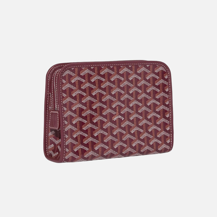 Goyard Jouvence PM Toiletry Bag Burgundy