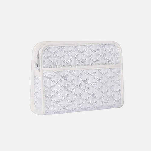 Goyard Jouvence PM Toiletry Bag White