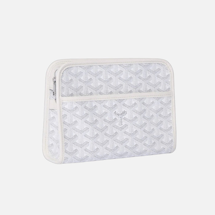 Goyard Jouvence PM Toiletry Bag White