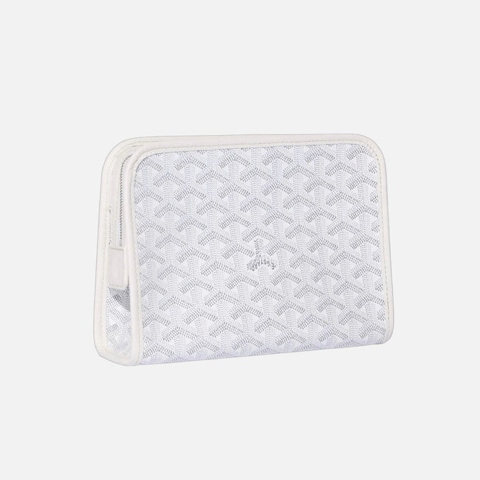 Goyard Jouvence PM Toiletry Bag White