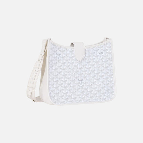 Goyard Musette PM Bag White