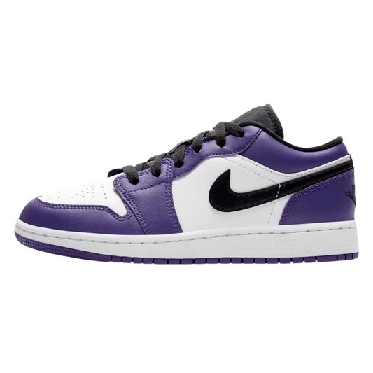 Jordan 1 Low 'Court Purple' GS