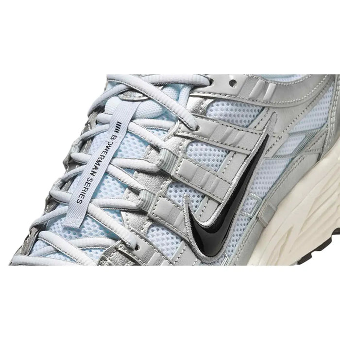 Nike P-6000 'Blanco Plata Metálico Negro'