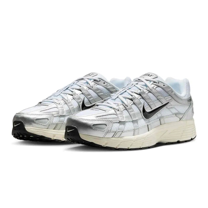 Nike P-6000 'Blanco Plata Metálico Negro'