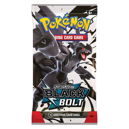 JCC Pokémon: Escarlata y Púrpura Rayo Negro — Paquete de mejora (Paquete individual)