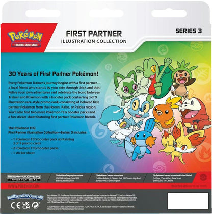 Pokémon TCG: Colección de Ilustraciones de Primer Compañero - Serie 2