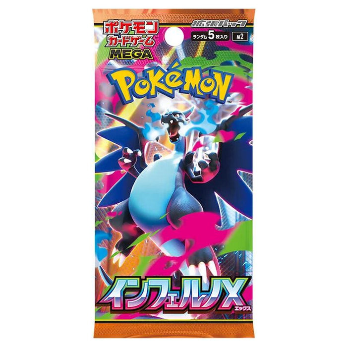 Pokémon Inferno X M2 - Caja de sobres japonesa