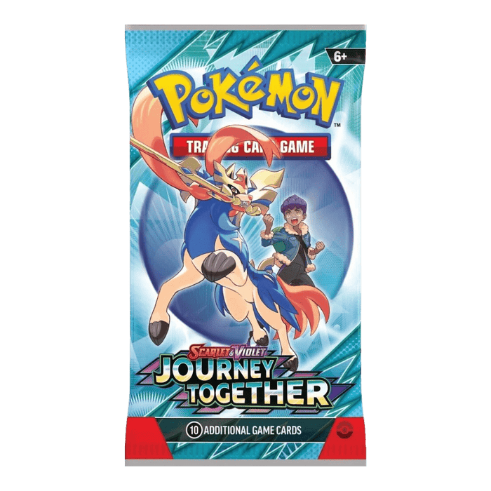 Pokémon TCG: Escarlata y Púrpura — Viaje Juntos sobre de mejora (Paquete individual)