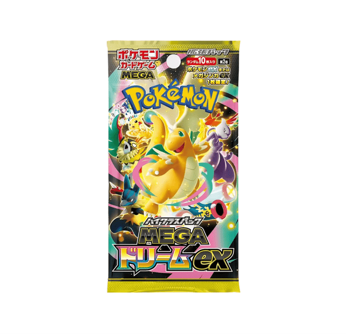 Pokémon TCG: Mega Evolución - Mega Sueño ex Caja de Sobres Japonesa (10 Sobres)