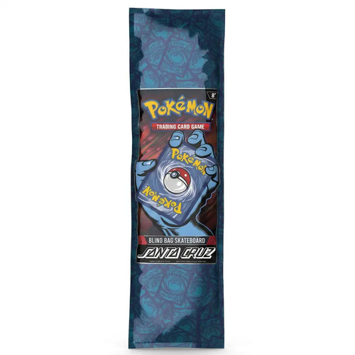 Pokémon TCG x Santa Cruz Blind Bag Skateboard Deck – sealed blind bag