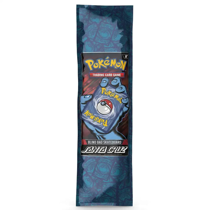 Pokémon TCG x Santa Cruz Blind Bag Skateboard Deck – sealed blind bag