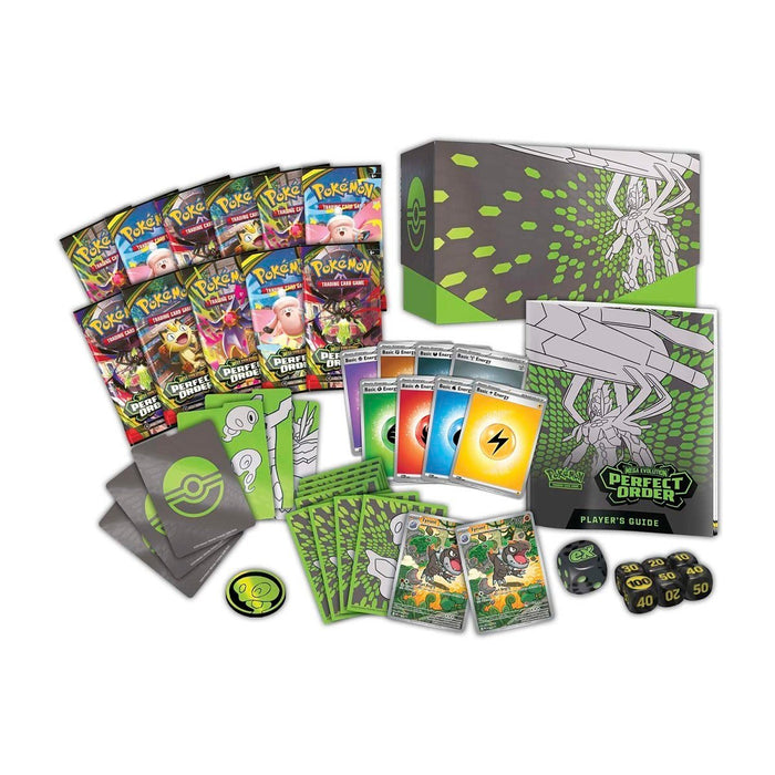 Pokémon JCC: Megaevolución – Caja de Entrenador Élite Perfect Order de Pokémon Center