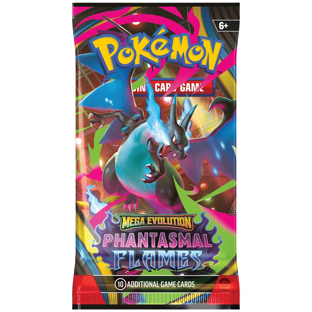 Pokémon TCG: Megaevolución - Sobre de mejora Llamas Fantasma (Paquete individual)