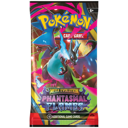 Pokémon TCG: Mega Evolution - Phantasmal Flames Booster Pack (Single Pack)