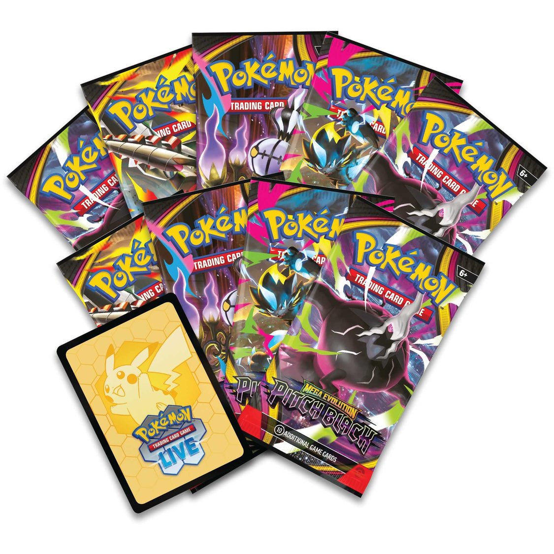 Pokémon TCG: Megaevolución - Caja de Entrenador Élite de Ascenso del Caos